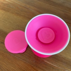 munchkin ミラクルカップ　ピンク　296mlの画像