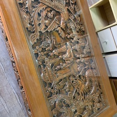 中国掘り　座卓の画像