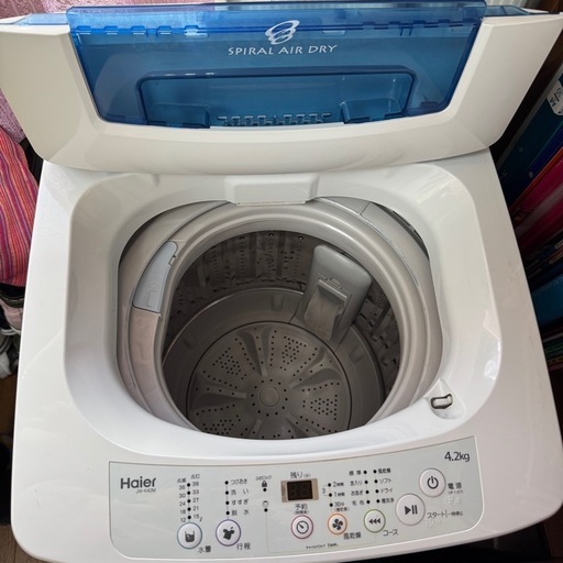 ハイアール JW-K42M-W ホワイト [全自動洗濯機 (洗濯4.2kg)]