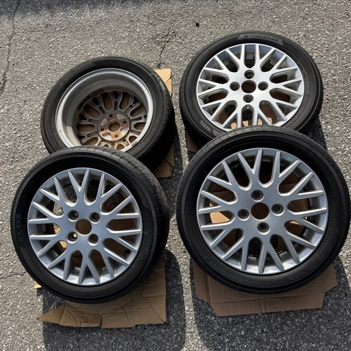 14インチ アルミホイール SUZUKI 4本　タイヤはおまけ