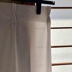 レースカーテン2枚組　横100×縦105