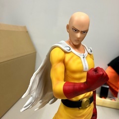 ☆値下げ☆2503-979 ワンパンマン サイタマ フィギュア 中古 高さ約25cmの画像