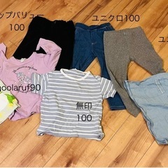 【お渡し済】女の子　洋服　100cmの画像