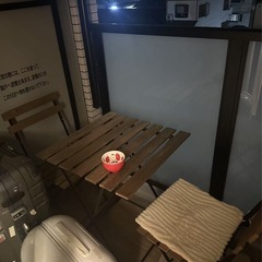 IKEAアウトドア椅子テーブル