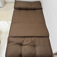 4/6までのお引き取りでお安くします❗️ニトリ　カジュアルソファキッド3 3wayソファ マットレスソファ 　　の画像