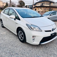 TOYOTA PRIUS 2012 パールワイト⭕️H24⭕️走...