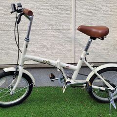 16インチ  折りたたみ自転車