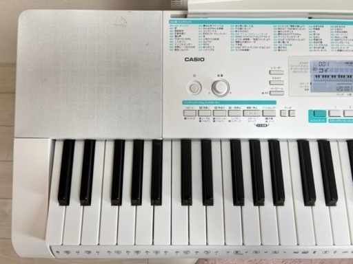 CASIO LK-223 キーボード スタンド イス付き カシオ 光ナビゲーション