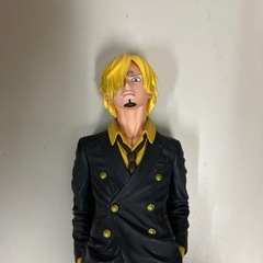 ☆値下げ☆2503-980 ワンピース サンジ フィギュア 高さ約25cm 中古の画像