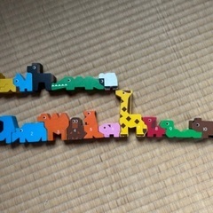 ベネッセ動物ウッドブロックの画像