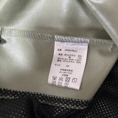 YUK フード付きジャケット サイズ160 グリーンの画像