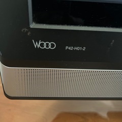 42型プラズマTV HITACHI Woooの画像