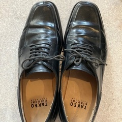 タケオキクチ　ビジネスシューズの画像
