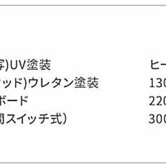 フラットヒーターテーブル(折れ脚こたつ）の画像