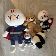 ぬいぐるみ5点　ロールパンナ等