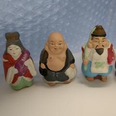 さらに値下　七福神陶器人形の画像