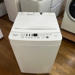 激安洗濯機!! Hisense 2020年 5.5kgHW-T55D の画像