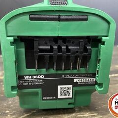 【引き取り限定】【未使用品】HiKOKI ハイコーキ WH36DD(NN) コードレスインパクトドライバ 36V 最大トルク:200N・m ※本体のみ(バッテリ別売)の画像