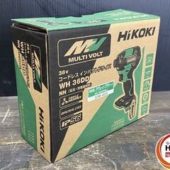 【引き取り限定】【未使用品】HiKOKI ハイコーキ WH36DD(NN) コードレスインパクトドライバ 36V 最大トルク:200N・m ※本体のみ(バッテリ別売)の画像
