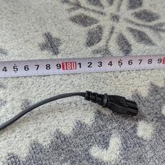 【電源コード、ケーブル】Panasonic 5A 125V 約180cm（中古）の画像