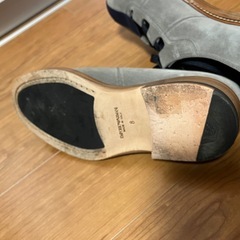 アルマーニ　靴　スウェードの画像