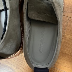 アルマーニ　靴　スウェードの画像