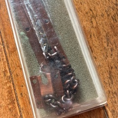 ステンレス製玄関ドア防犯チェーンの画像