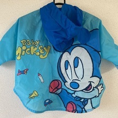 レインポンチョ　ミッキー　80〜100cmの画像