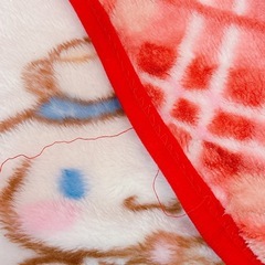サンリオ シナモン ブランケット ひざかけの画像