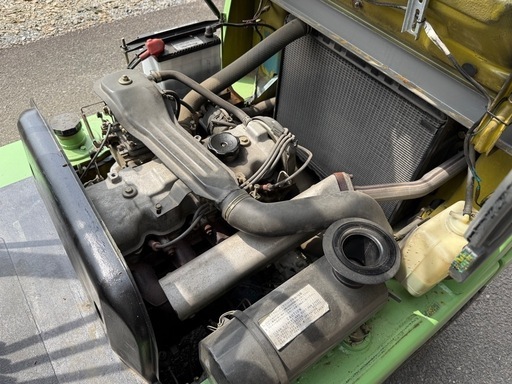 三菱　ヒンジ付きフォークリフト　1.4トン　実働車　