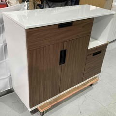 ★山新★レンジボード オープンカウンター レンジ台 W104.5...