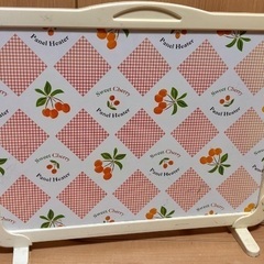 パネルヒーター (さくらんぼ柄)