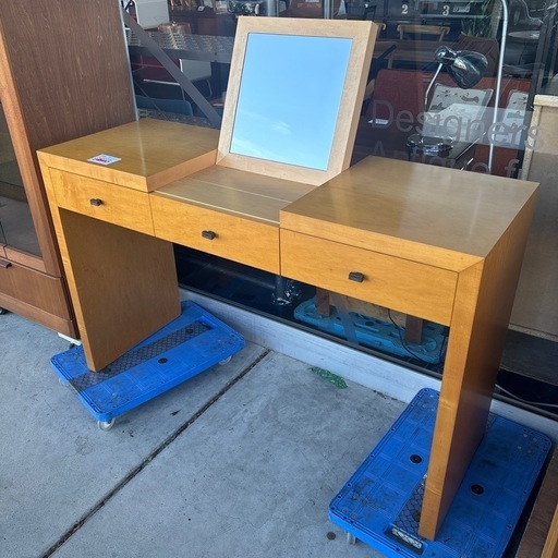 IDEE イデー ミラー付きデスク デスク 初期スクエアシリーズ シンプル おしゃれ インテリア