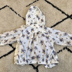 ジャケット90サイズ（ホワイト色）の画像