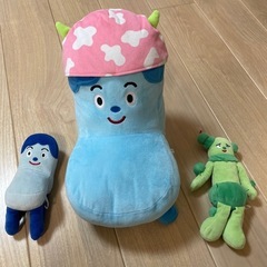 ぬいぐるみ　コッシーとサボさん　大きいコッシーオフロスキーの帽子