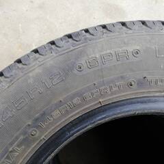 無料● 6PR 軽トラ 軽バン 145Ｒ12 YOKOHAMA ｽｰﾊﾟｰVAN355 中古4本組●の画像
