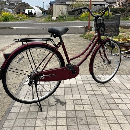 26インチ自転車　３段切り替え付き　完売しました。