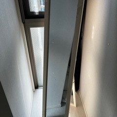 鏡　姿見　ミラー　ホワイト
