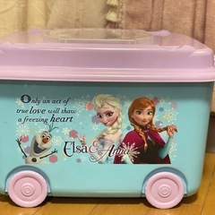 アナと雪の女王　キャスター付き収納ケース