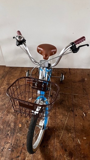 幼児向け補助輪自転車16インチ