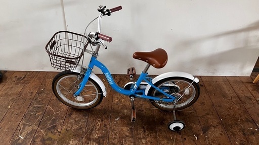 幼児向け補助輪自転車16インチ