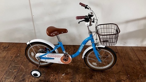 幼児向け補助輪自転車16インチ