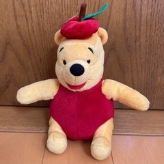 Disney ★ くまのプーさん　りんごver. ぬいぐるみ　希少