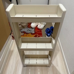 移動できる
収納ラックの画像