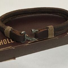 ☆ 新品・未使用 HOLLISTER レザーブレスレット & チ...