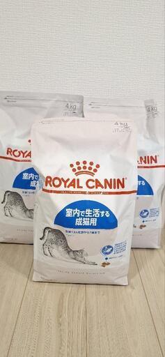 【新品未開封】ロイヤルカナン FHN インドア 成猫用 4kg×3 合計12kg