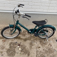 ジャンク自転車幼稚園から小学校低学年ぐらいに乗ってました