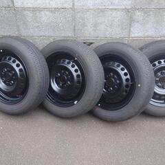 〈値下げ〉　鉄ホイールタイヤ４本セット