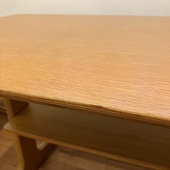 無印良品　リビングでもダイニングでもつかえるテーブルの画像