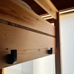 【美品】①ロフトベッド！2台出品中！子供部屋、シェアハウス、ゲストハウスにも◎の画像